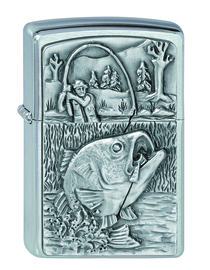 Zippo 2000407 PL 200 BASS FISHING EMBLEM