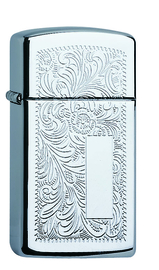 Zippo 60000811 SLIM VENETIAN CHROME