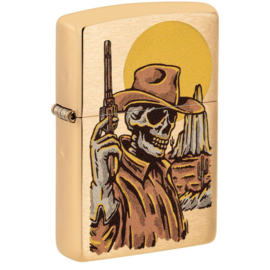 Zippo 60006579 Wild West Skeleton Design