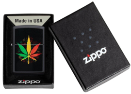 Zippo 60006152 Rasta Cannabis Design