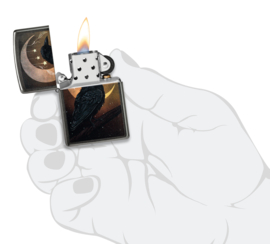 Zippo 60007744 Crow and Moon Design