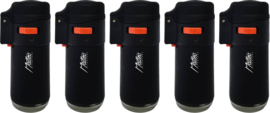 Aansteker jetflame rubber zwart  (15)