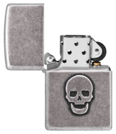 Zippo 60007527  Stamped Skull Design