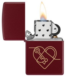 Zippo 60007666 Heart Locket Design