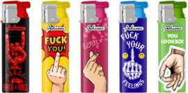 Aansteker turbo middelvinger (50)