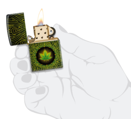 Zippo 60007422  Cannabis Design
