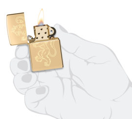 Zippo 60007543  Medieval Lion Design