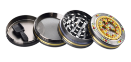 Grinder bling-bling Rasta Peace Ø 50mm