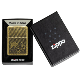 Zippo 60007936 201FB Mountain Design
