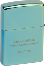 Zippo Trick golden clover leave Limited Edidtion 1000st