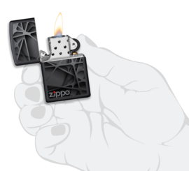 Zippo 60005307 Black Abstract Design