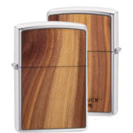 Zippo 60004584 Woodchuck Brushed Chrome (200 Woodchuck Cedar)