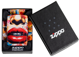 Zippo 60007208  Street Art Face Design