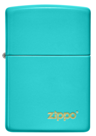 Zippo 60005827 49454 Flat Turquoise Zippo Lasered