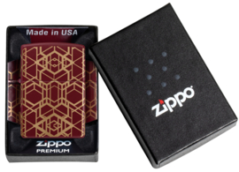 Zippo 60007510  Grid Pattern Design