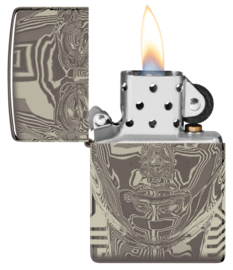 Zippo 60007250  3D Metal Head Design