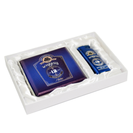 Giftset sig.koker + turbo aanst. Whiskey blauw