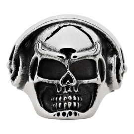 Zippo Headphone Skull Ring - 56