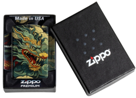 Zippo 60007436  Colourful Dragon Design