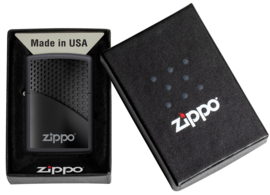 Zippo 60005297 Black Hexagon Design