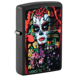 Zippo 60006561  Sugar Skull Woman Design GLOW IN THE DARK