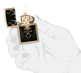 Zippo 60007692 Skull Design