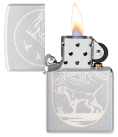 Zippo 60007371  Hunting Dog Design