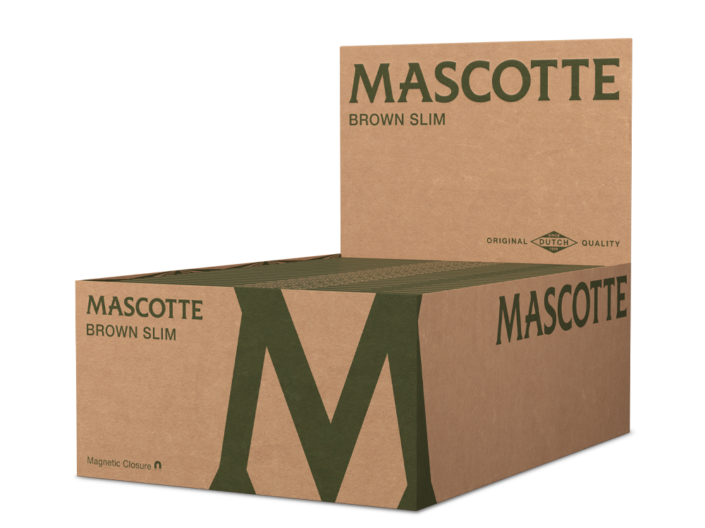 Mascotte Brown Slim Magnet (50)