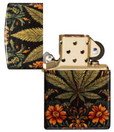 Zippo 60007737 Leaf and Flowers Design