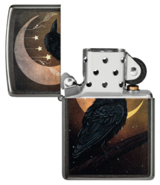 Zippo 60007744 Crow and Moon Design