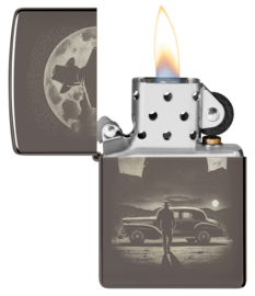 Zippo 60007259  Vintage Car and Man Design
