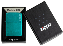 Zippo 60007678 Candy Teal with Zippo Logo