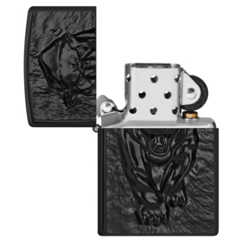 Zippo 2008206 218 Black Panther Emblem