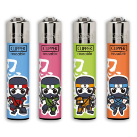 Clipper aansteker vuursteen Shinobi