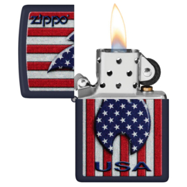 Zippo 60006591 Patriotic Flame Design