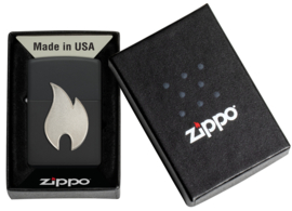 Zippo 2008154 BIG Flame silver