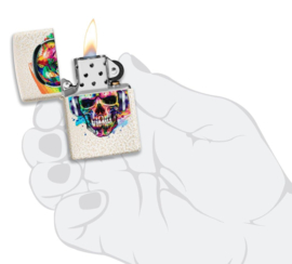 Zippo 60006144 Skull Headphones Design