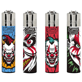 Clipper aansteker vuursteen Lovely Clowns