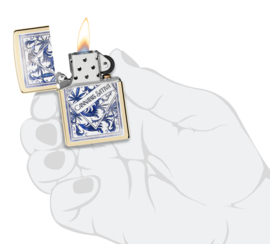 Zippo 60007717 Cannabis Sativa Design