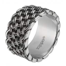 Zippo Steel Braided Ring - 58