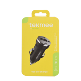 Tekmee auto USB adapter 2.0A