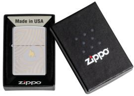 Zippo 60007243  Flame and Circles Design 2