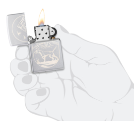 Zippo 60007371  Hunting Dog Design