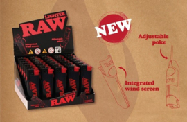 Raw Lighter met "windscherm en stamper" (30)