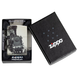 Zippo 60007825 49352 Vintage  Train Design