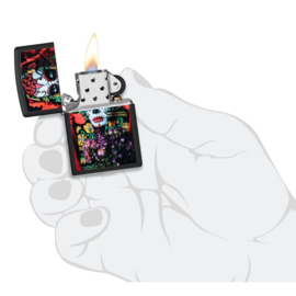 Zippo 60006561  Sugar Skull Woman Design GLOW IN THE DARK
