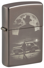 Zippo 60007259  Vintage Car and Man Design
