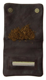 Mestango roll-up leder Pocket bruin