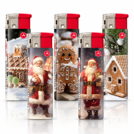 Aansteker gewone vlam Cozy winter (50)