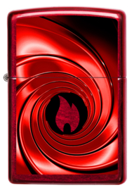 Zippo 60005302 Red Swirl Design